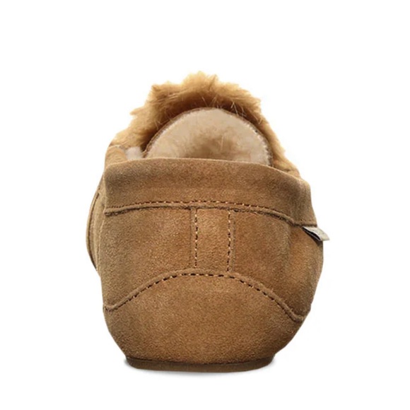 BEARPAW NWT Woman’s Tan Suede Moccasin/Slipper/Loafer  in Sz 8(W) & 9(W) - Picture 3 of 8